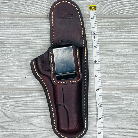 Blue stone safety products leather holster tactical gear belt (maybe Glock 9/40) - Picture 4 of 4